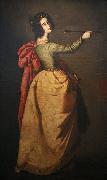 GRAMATICA, Antiveduto Saint Ursula France oil painting artist